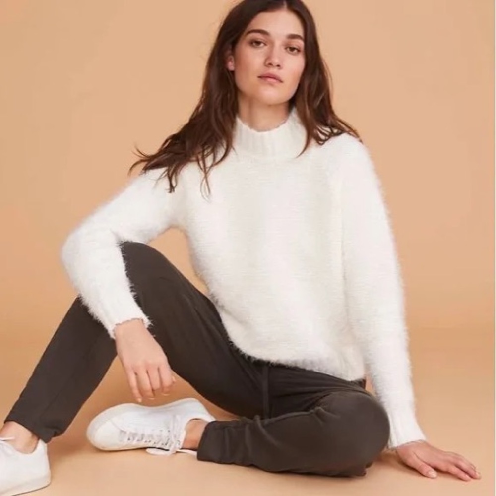 Lou & Grey Fuzzy Chenille Sweater